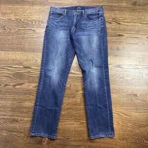 Lucky Brand Jeans Mens 34x32 Blue 221 Original Straight Medium Wash Denim Pants